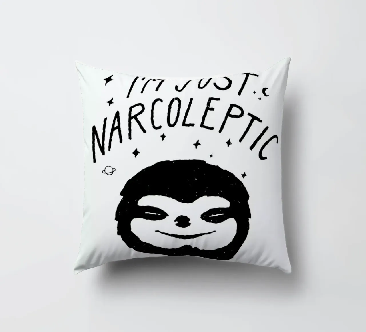 I'm Just Narcoleptic cuscino da Florent Bodart