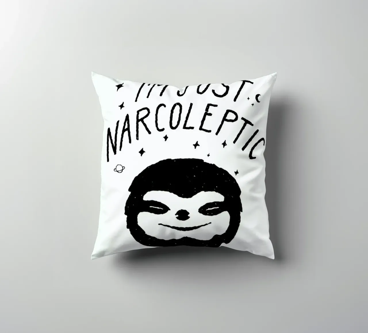 I'm Just Narcoleptic cuscino da Florent Bodart