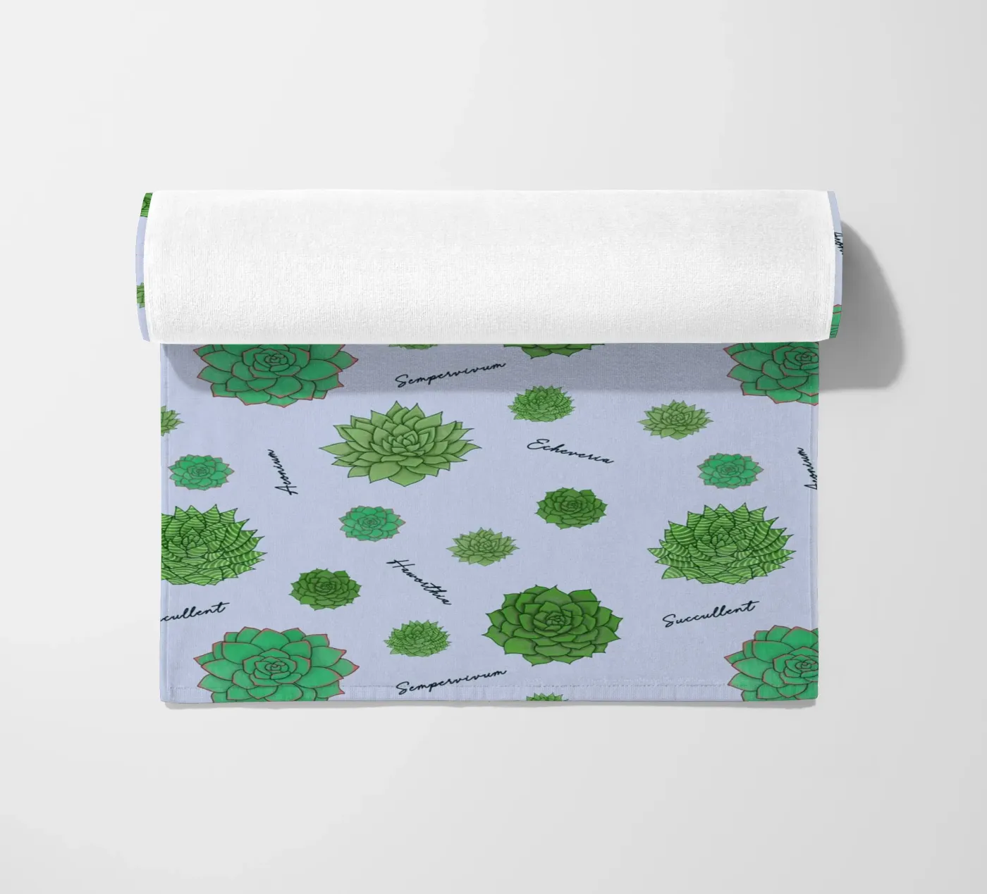 Motif des succulentes serviette de plage de Loobs