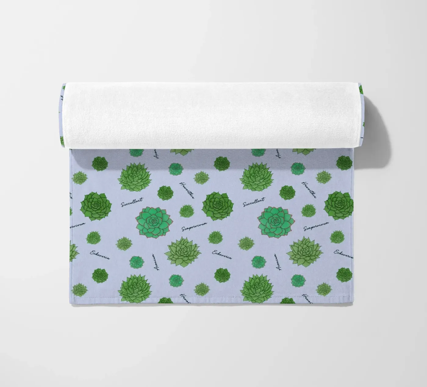 Motif des succulentes serviette de plage de Loobs