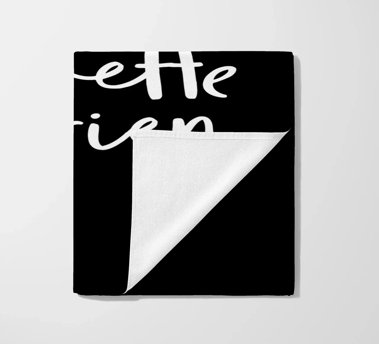 Non Je Ne Regrette Rien Edith Piaf Strandtuch von THE MOTIVATED TYPE