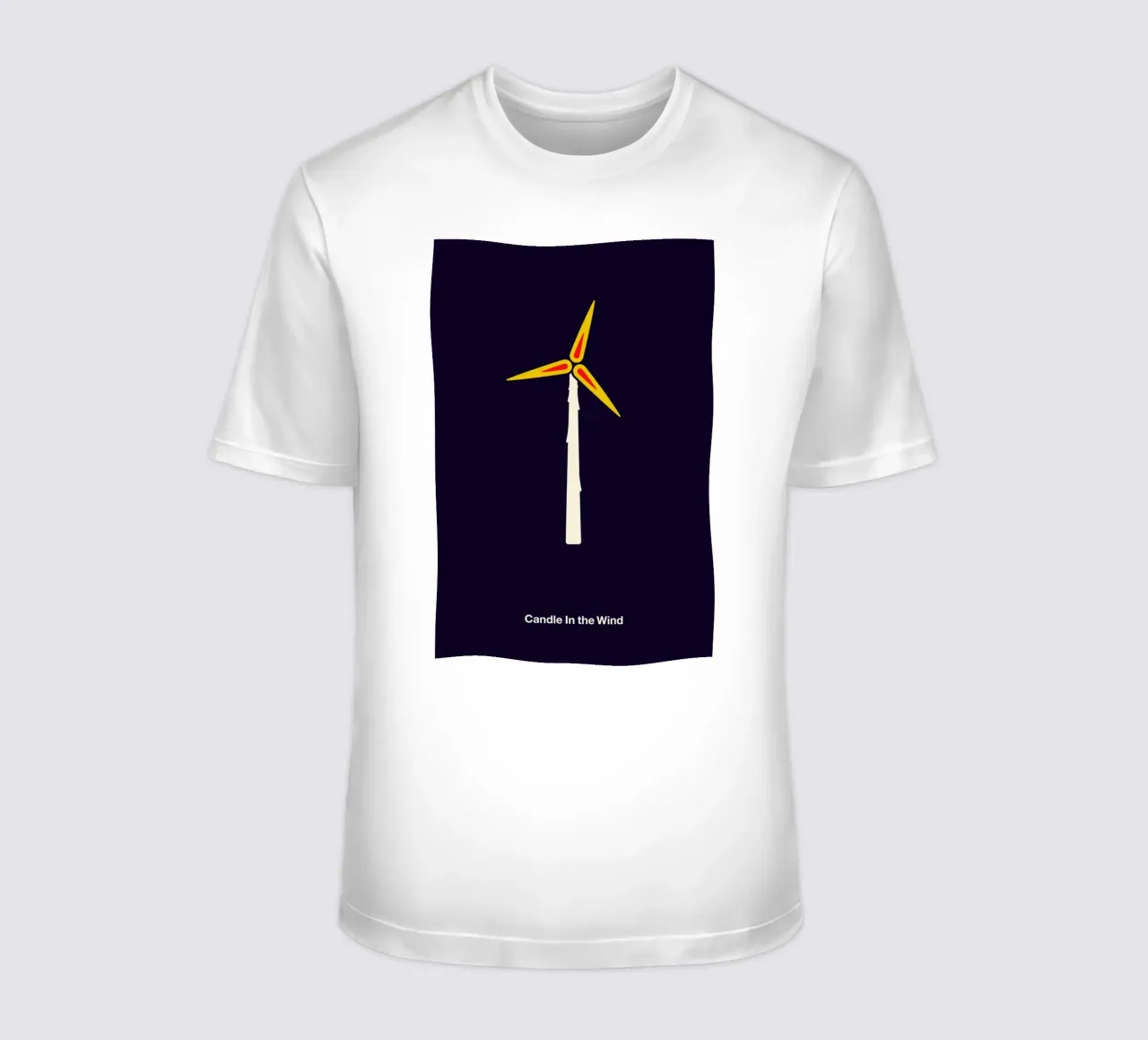 Candle in the Wind t-shirt da Viktor Hertz