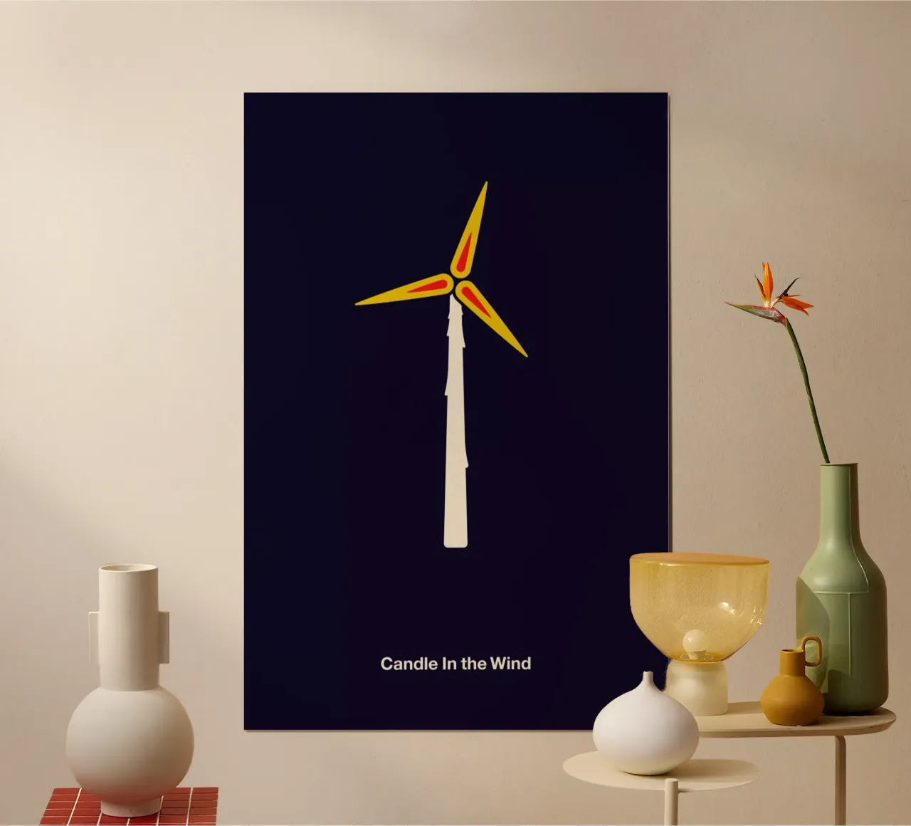 Candle in the Wind carta hahnemühle da Viktor Hertz
