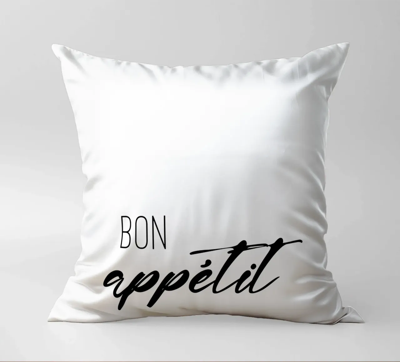 Bon appétite elegant cuscino da Typo Designs