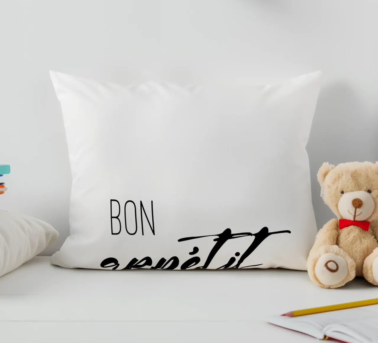 Bon appétite elegant cuscino da Typo Designs