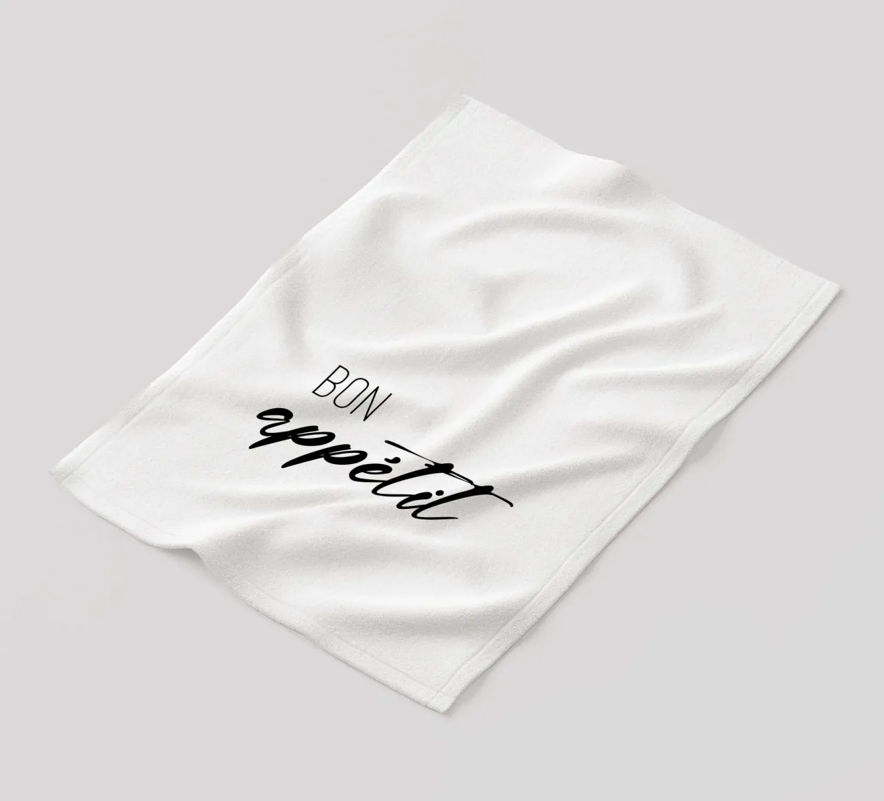 Bon appétite elegant coperta in pile da Typo Designs