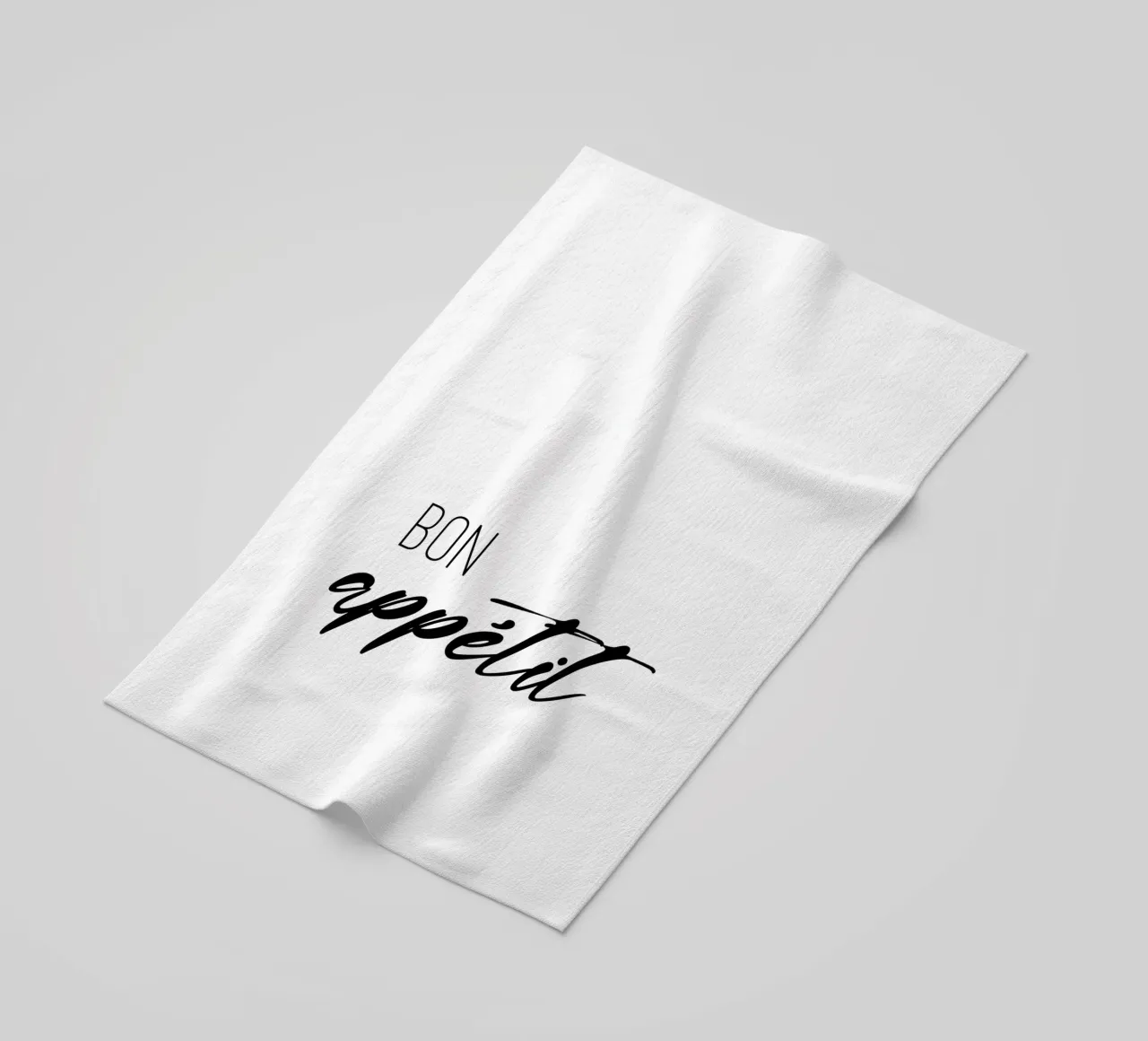 Bon appétite elegant telo mare da Typo Designs