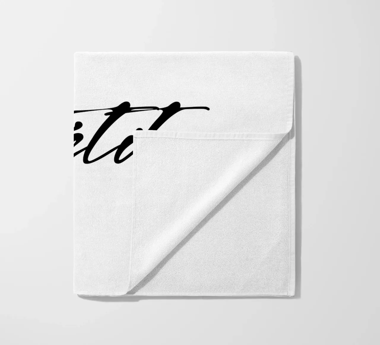 Bon appétite elegant telo mare da Typo Designs