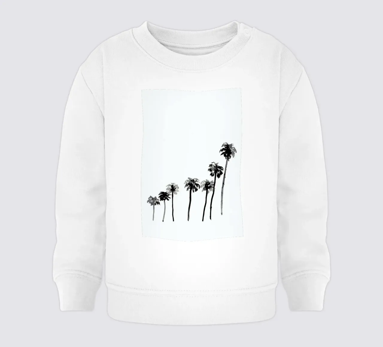 Palm Tree 2 felpa neonato da Farina Kuklinski