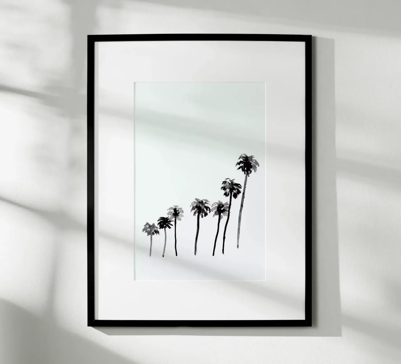 Palm Tree 2 carta hahnemühle da Farina Kuklinski