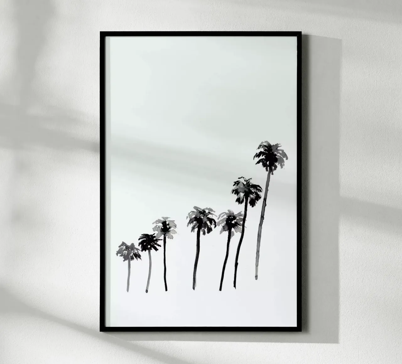 Palm Tree 2 carta hahnemühle da Farina Kuklinski