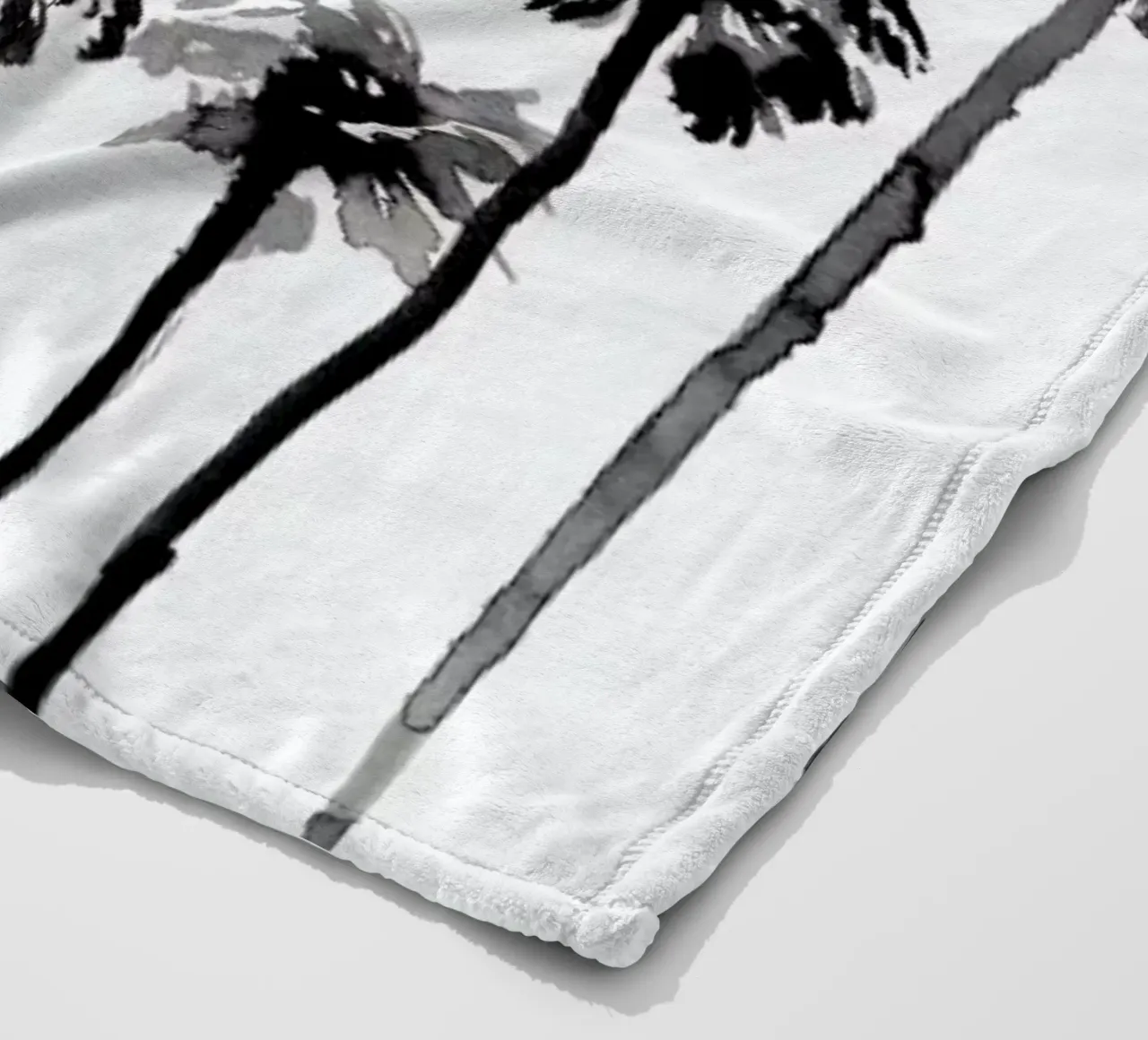 Palm Tree 2 coperta in pile da Farina Kuklinski