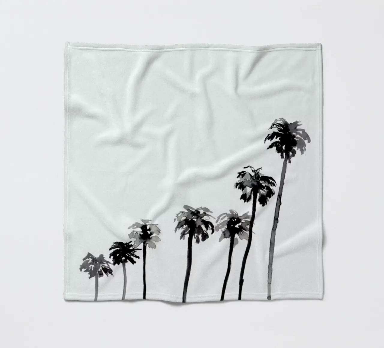 Palm Tree 2 coperta in pile da Farina Kuklinski