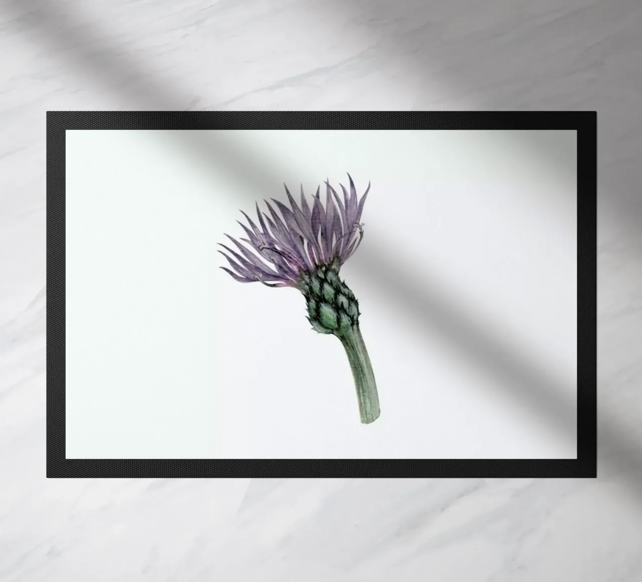 Cornflower doormat by Maria Vdovichenko