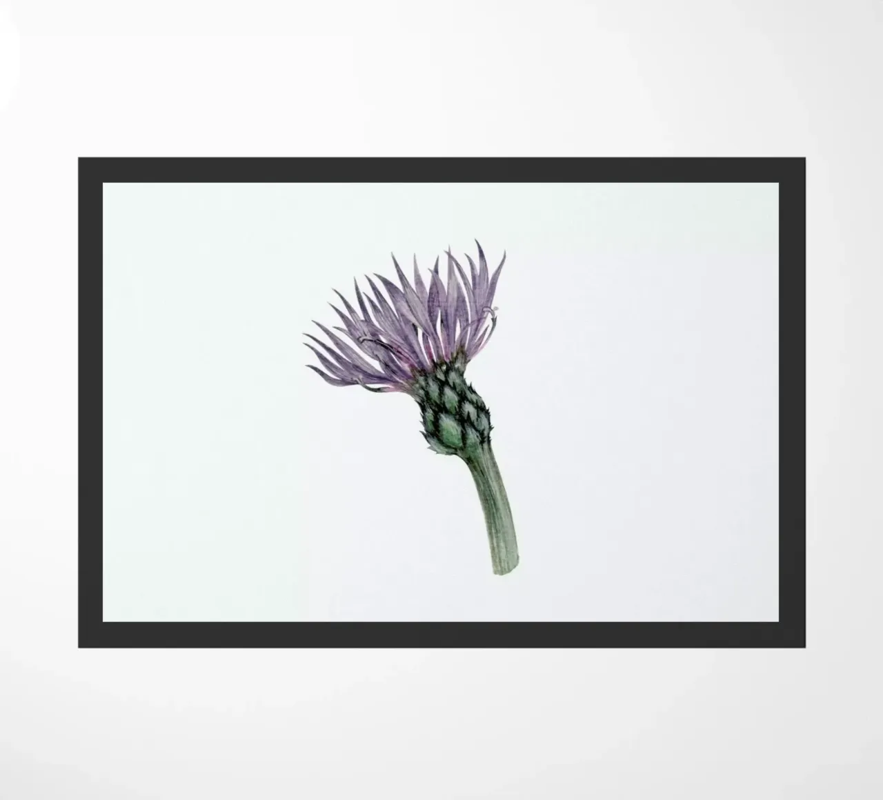 Cornflower doormat by Maria Vdovichenko