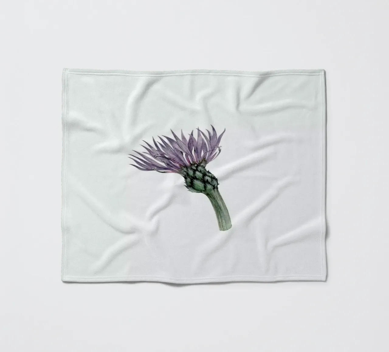 Cornflower coperta in pile da Maria Vdovichenko