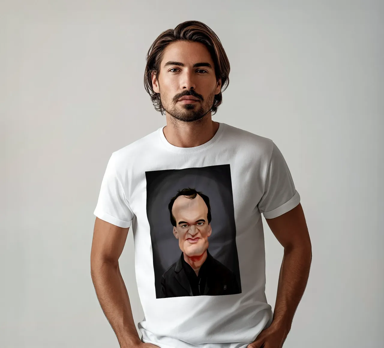 Quentin Tarantino t-shirt da Rob Art | Illustration