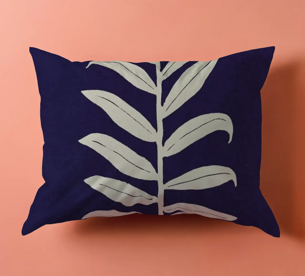 Areca Palmata Deepnight Moon cuscino da Elena Veronese
