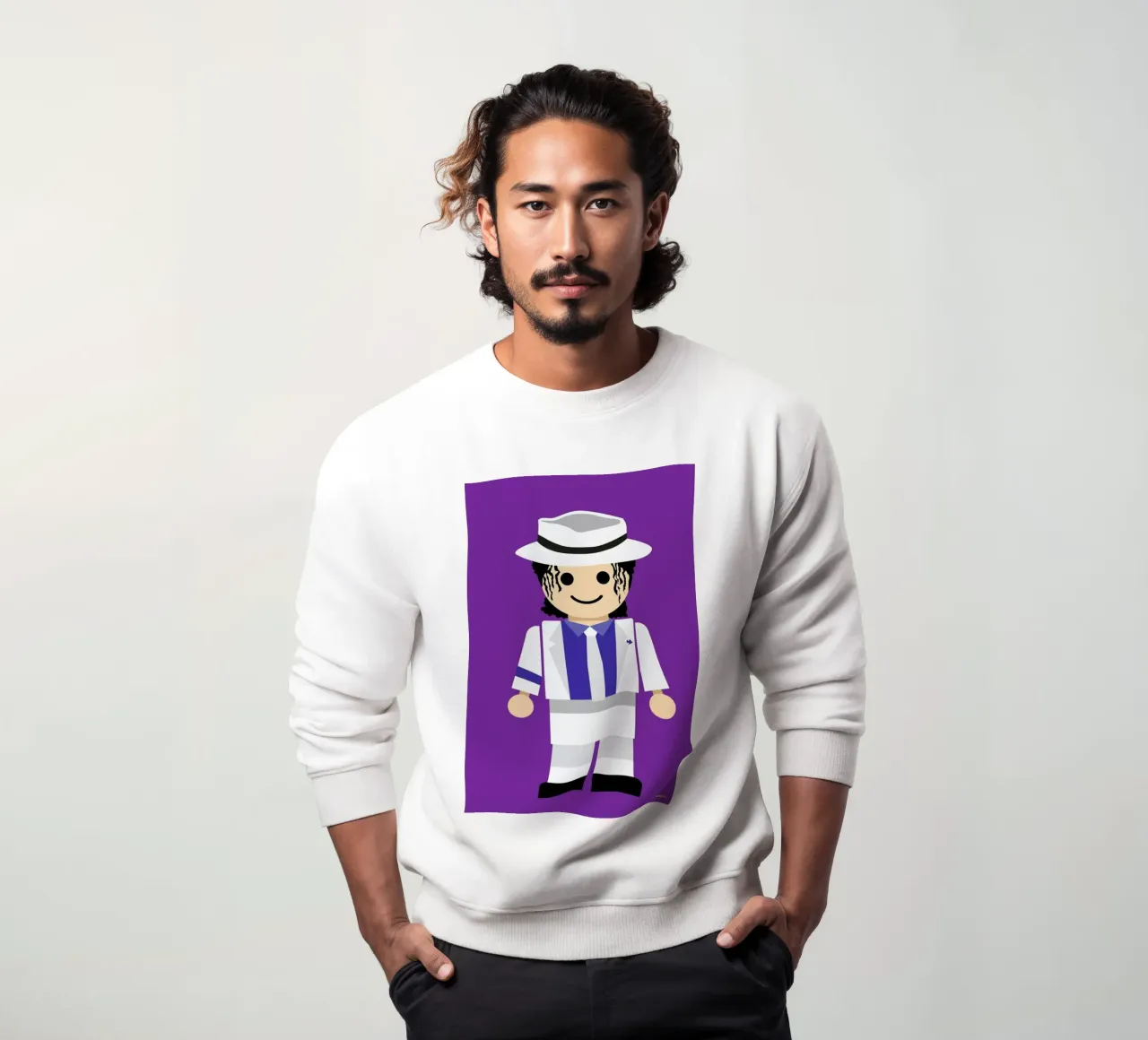 Michael Jackson 1 Toy felpa da Rafa Gomes