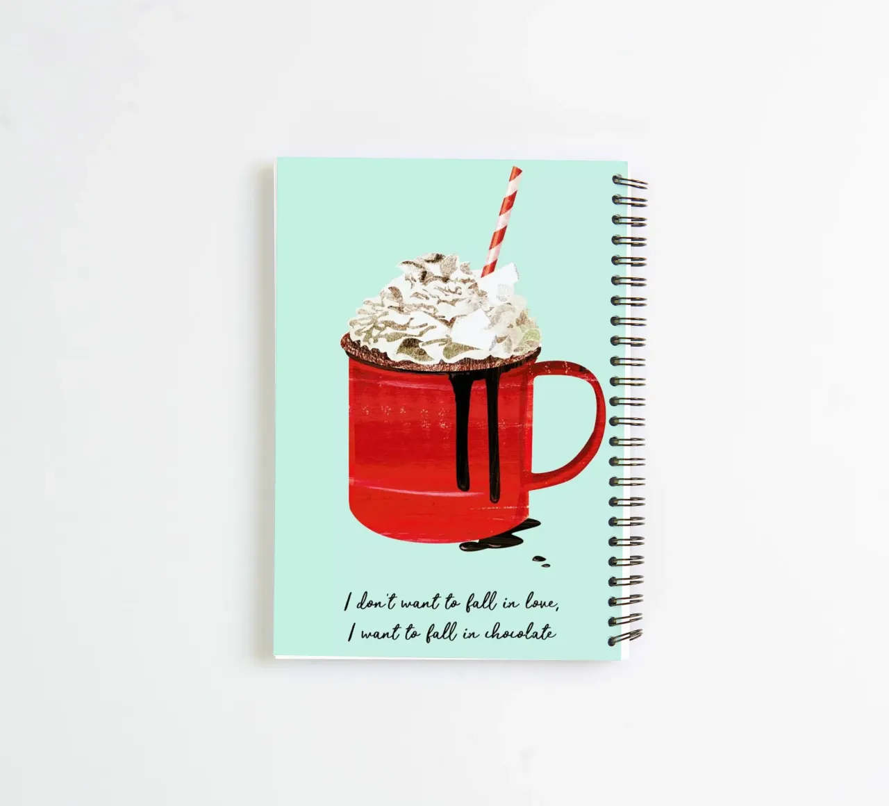 Fall in Chocolate diario ad anelli da Goed Blauw