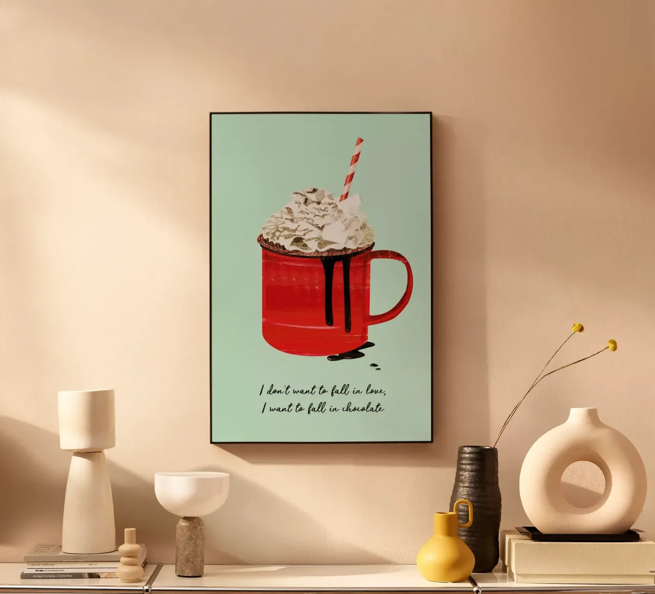 Fall in Chocolate plexiglass da Goed Blauw