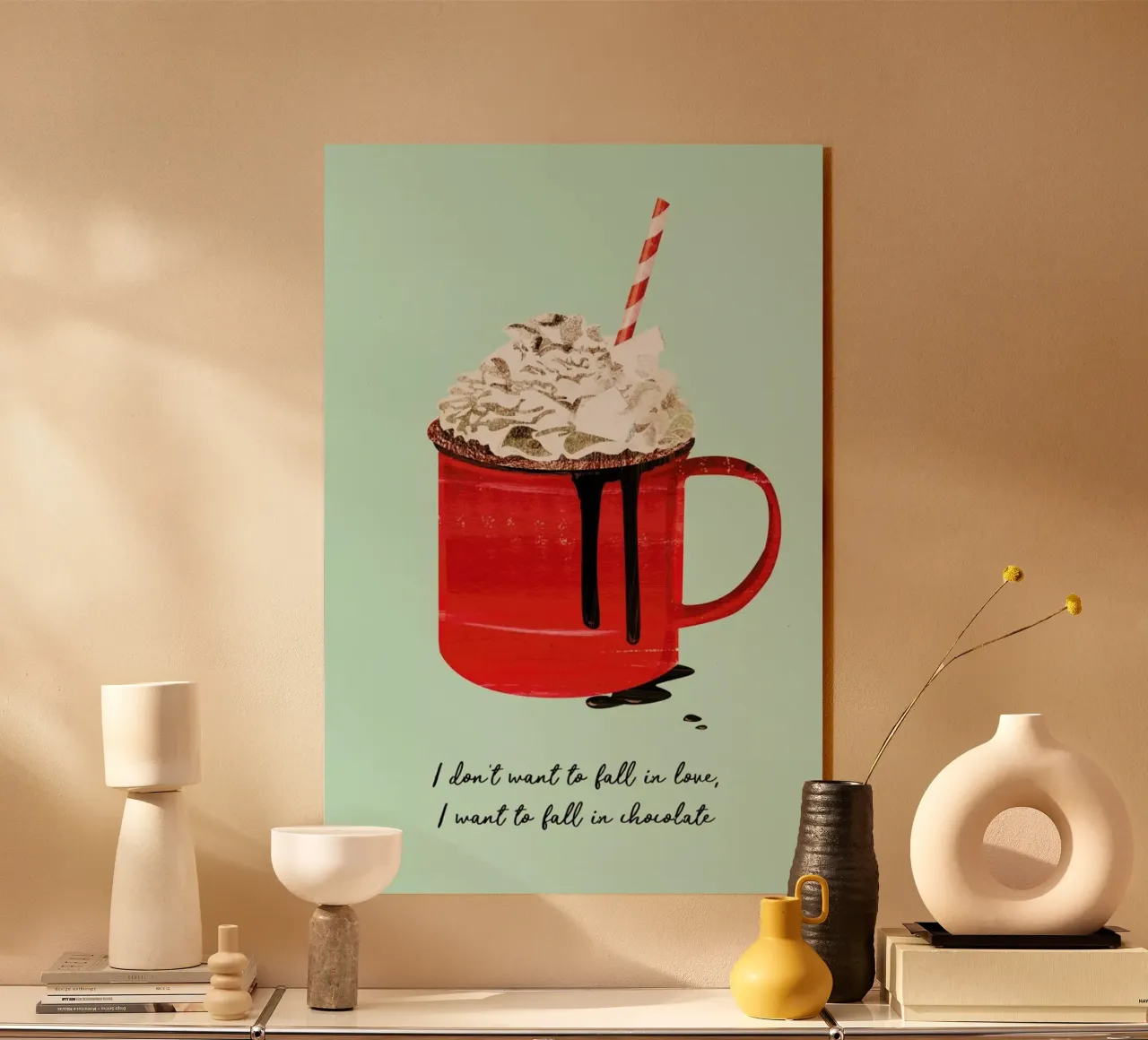 Fall in Chocolate plexiglass da Goed Blauw