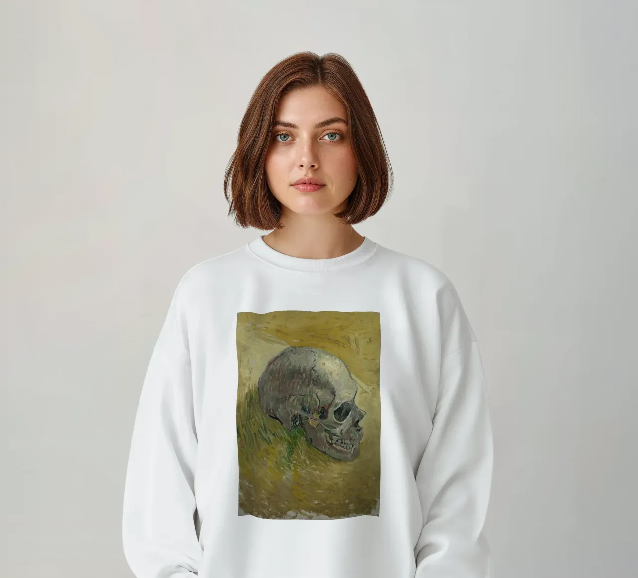 Vincent Van Gogh - Cranio 2 felpa da Timeless Artworks