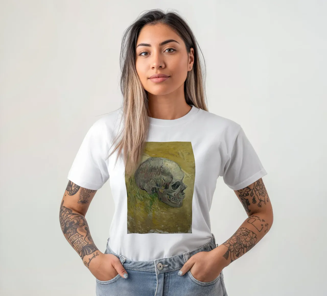 Vincent Van Gogh - Cranio 2 t-shirt da Timeless Artworks