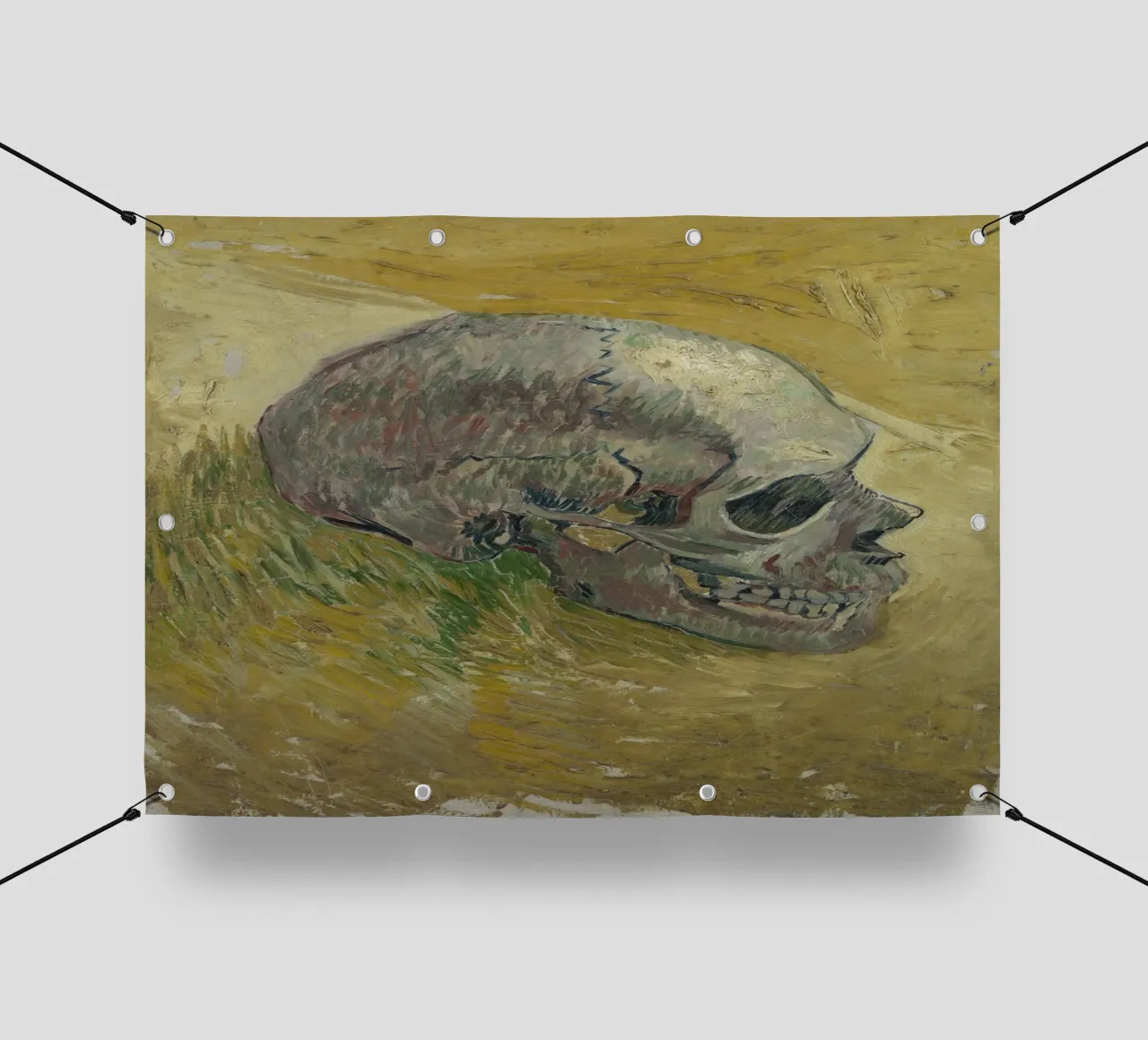 Vincent Van Gogh - Cranio 2 telo in pvc da Timeless Artworks