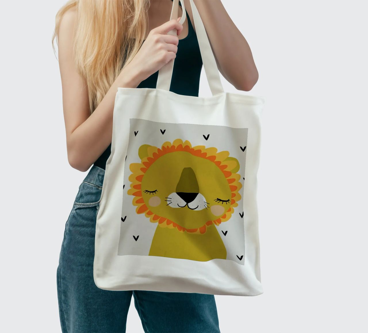 Little Lion tote bag de treechild