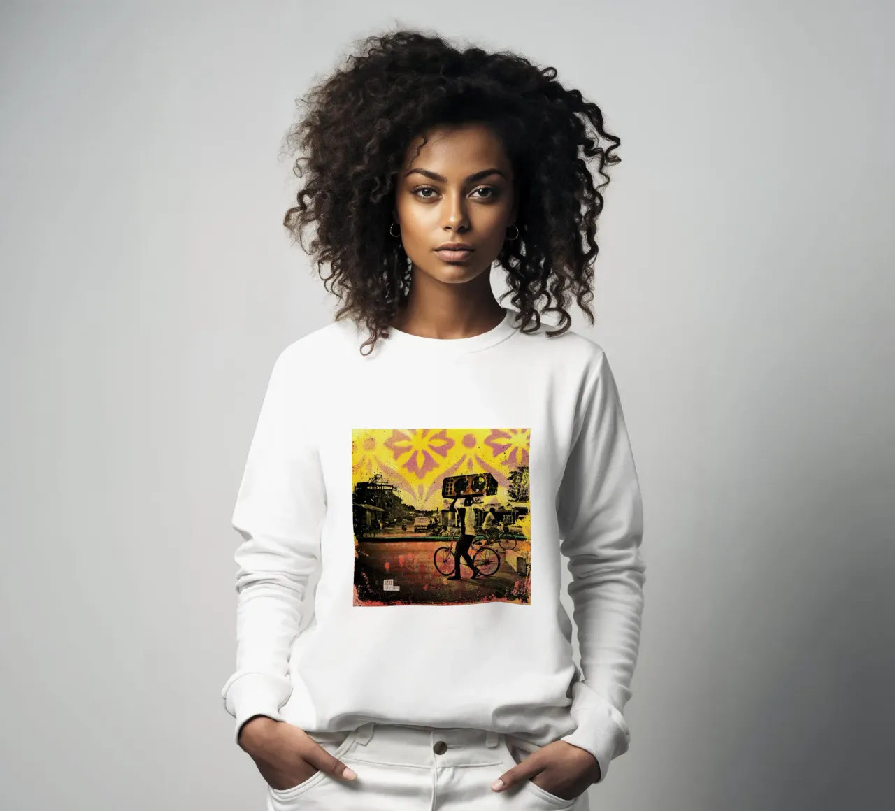 Beat Record felpa da Tameo