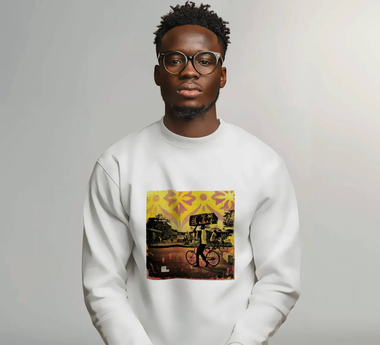 Beat Record felpa da Tameo