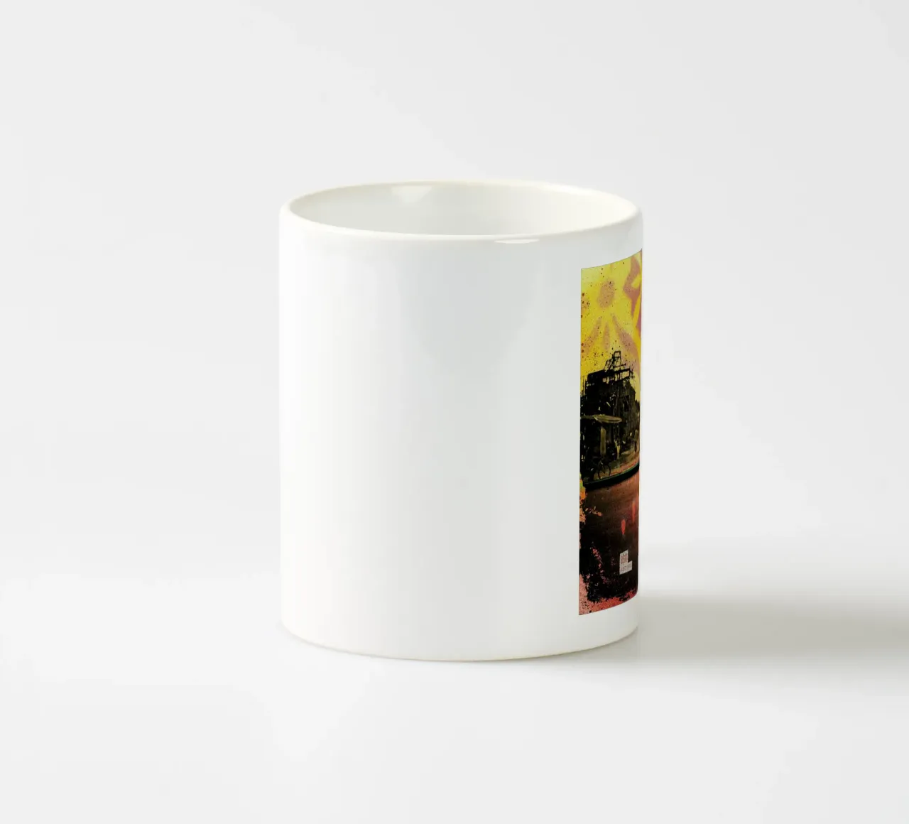 Beat Record tazza in ceramica da Tameo