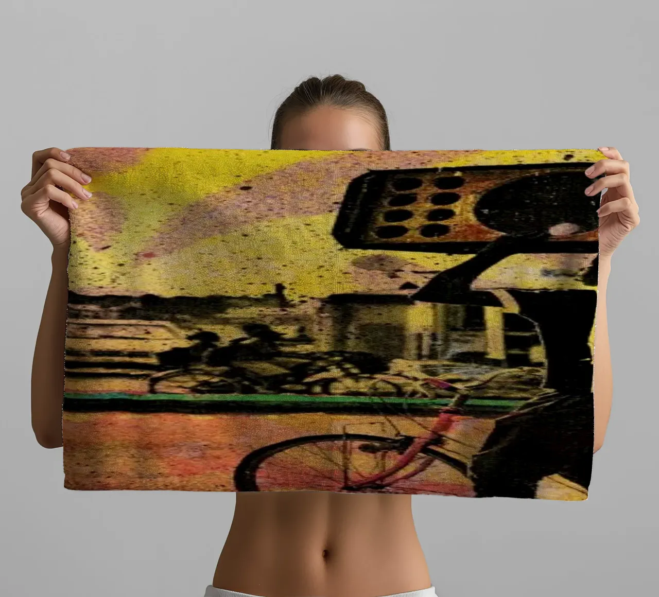 Beat Record towel by Tameo