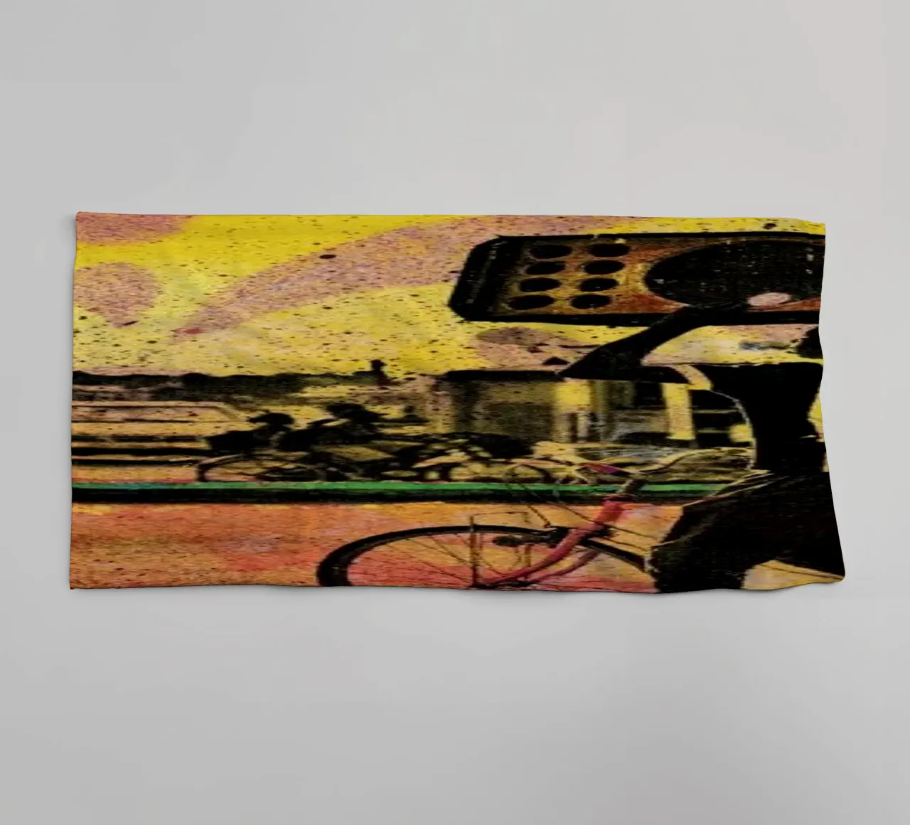 Beat Record towel by Tameo