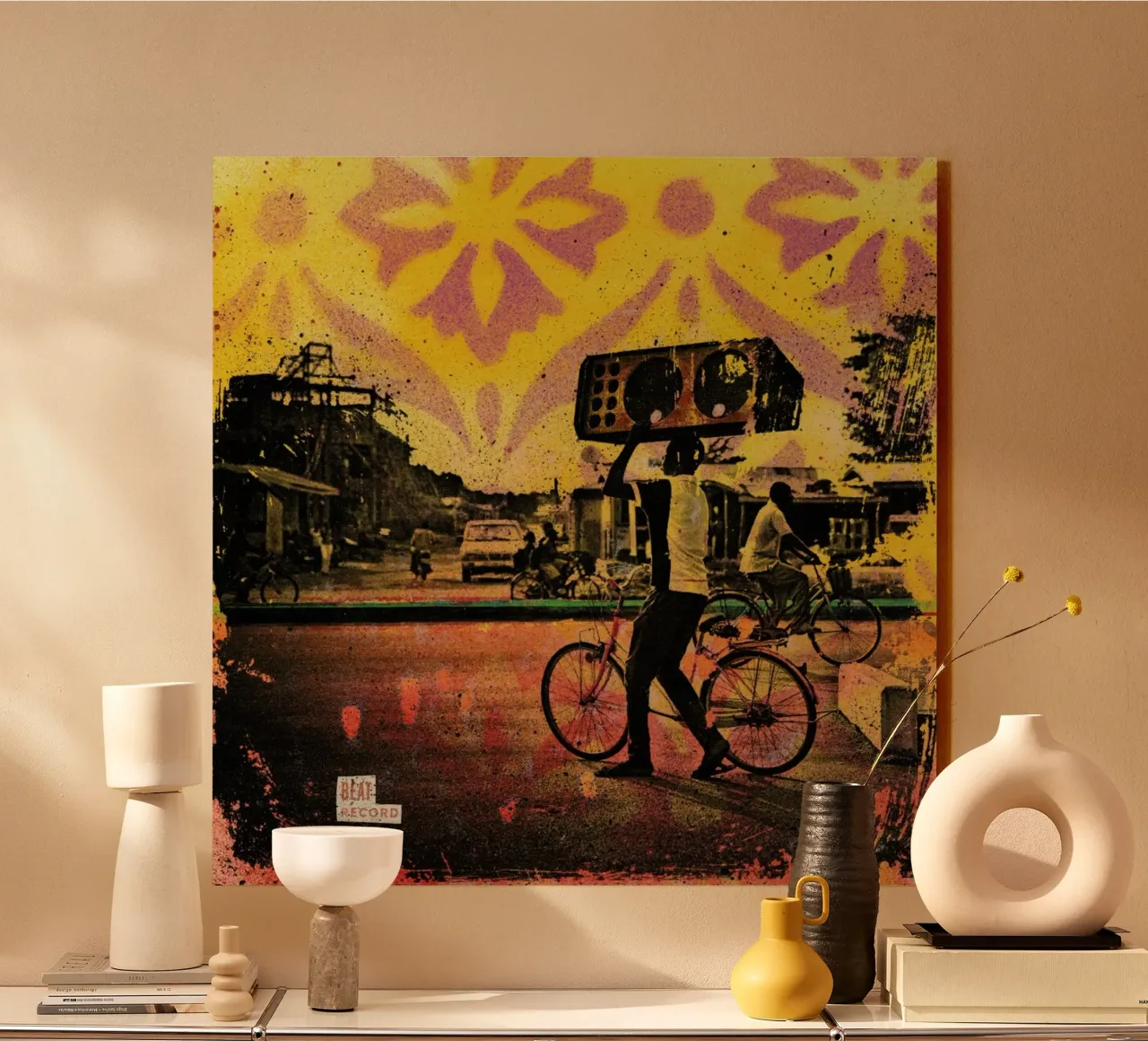 Beat Record plexiglass da Tameo