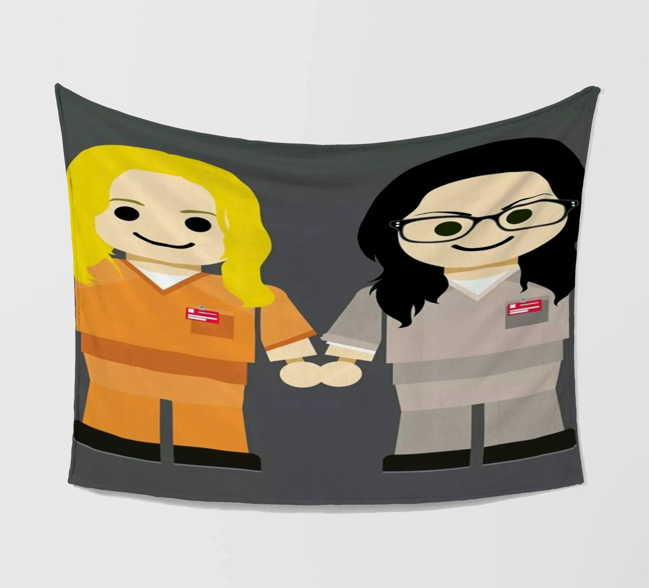 Piper and Alex Toy coperta in pile da Rafa Gomes