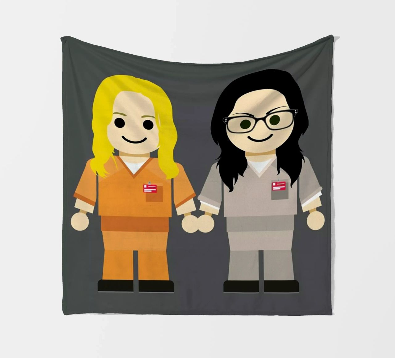 Piper and Alex Toy coperta in pile da Rafa Gomes