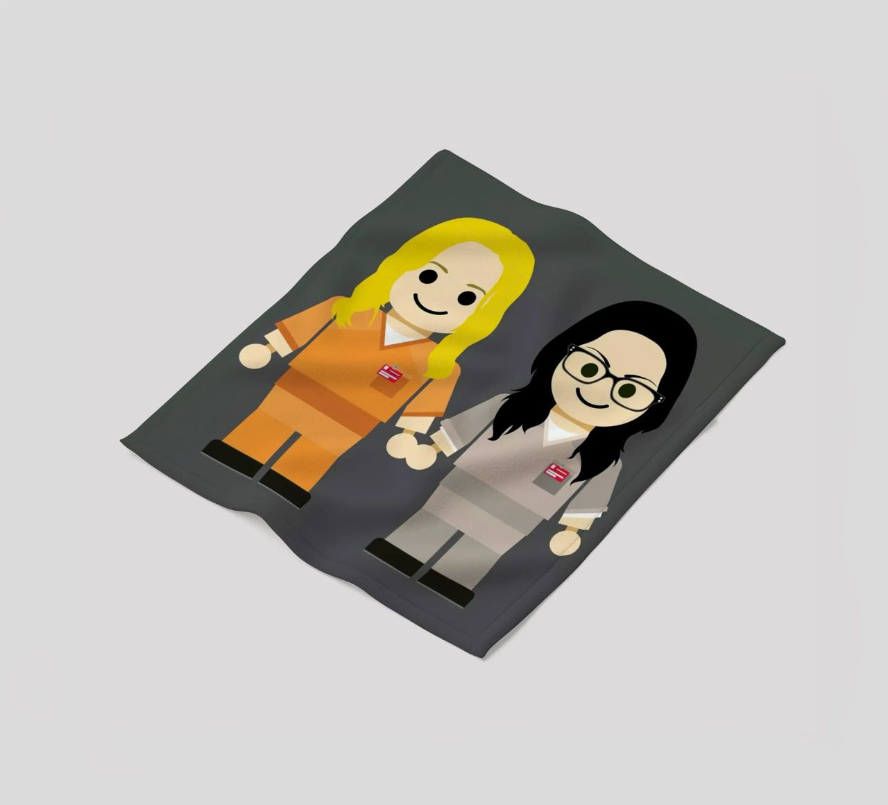 Piper and Alex Toy coperta in pile da Rafa Gomes
