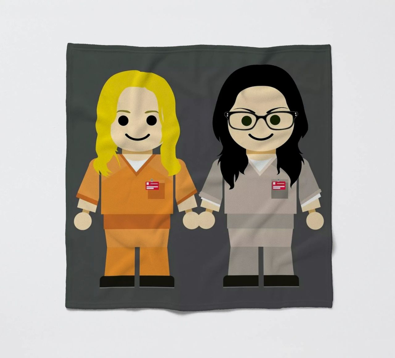 Piper and Alex Toy coperta in pile da Rafa Gomes