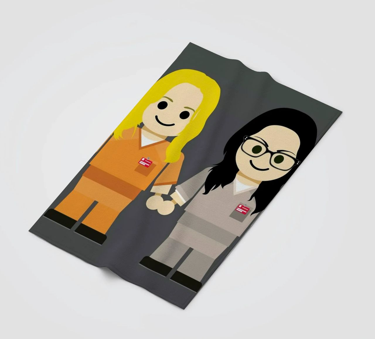 Piper and Alex Toy coperta in pile da Rafa Gomes