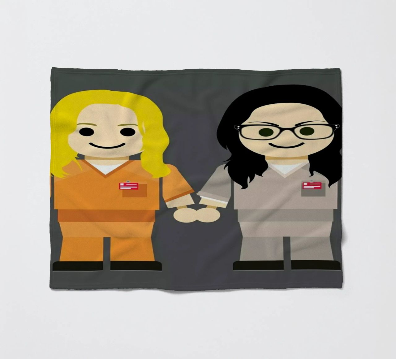 Piper and Alex Toy coperta in pile da Rafa Gomes