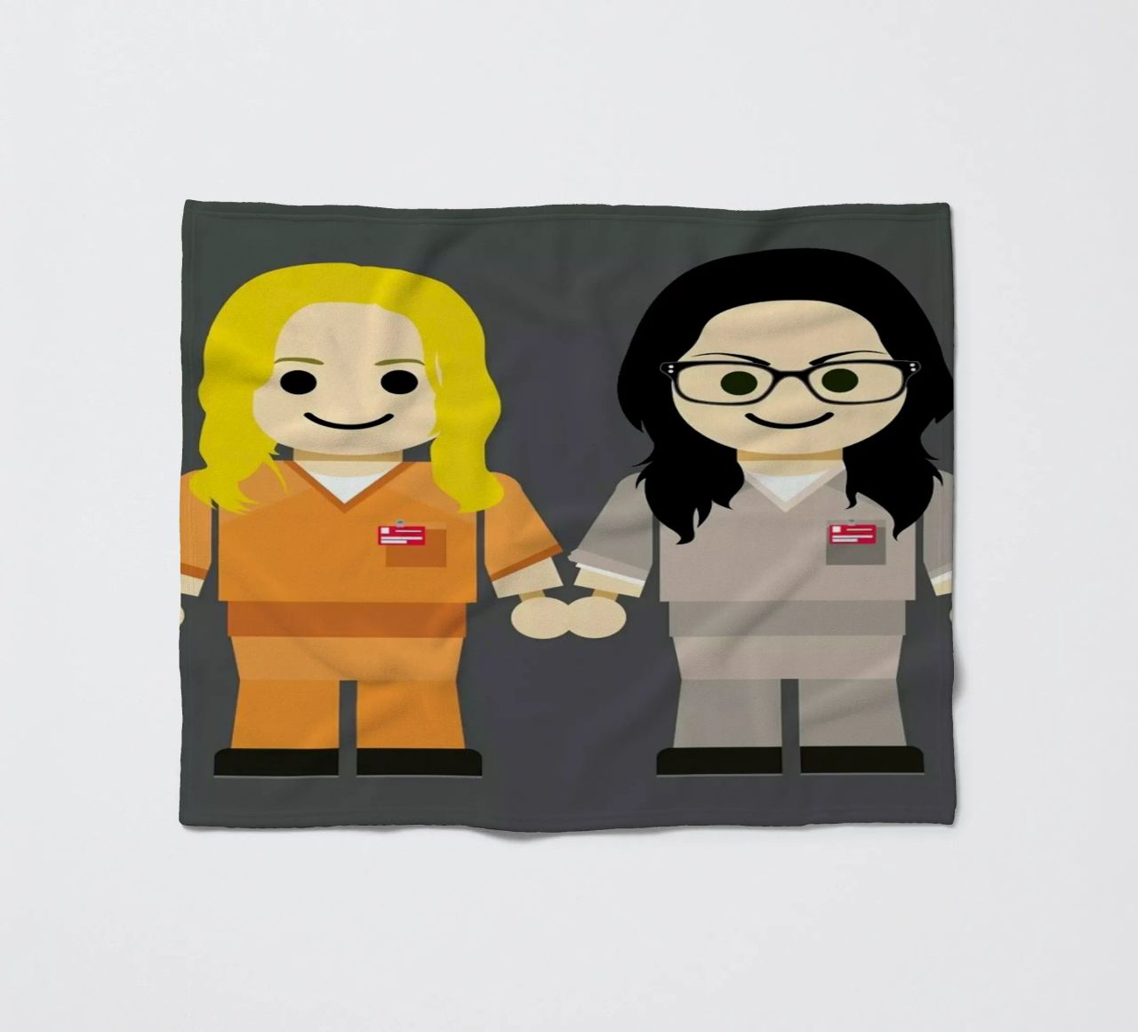 Piper and Alex Toy coperta in pile da Rafa Gomes