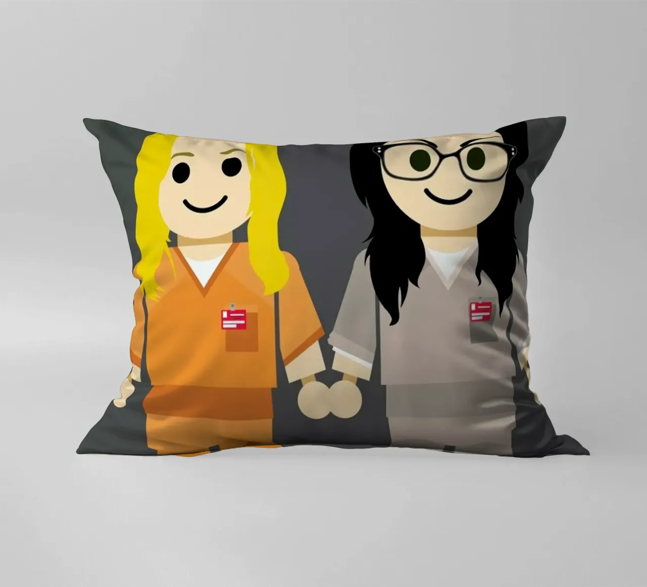 Piper and Alex Toy cuscino da Rafa Gomes