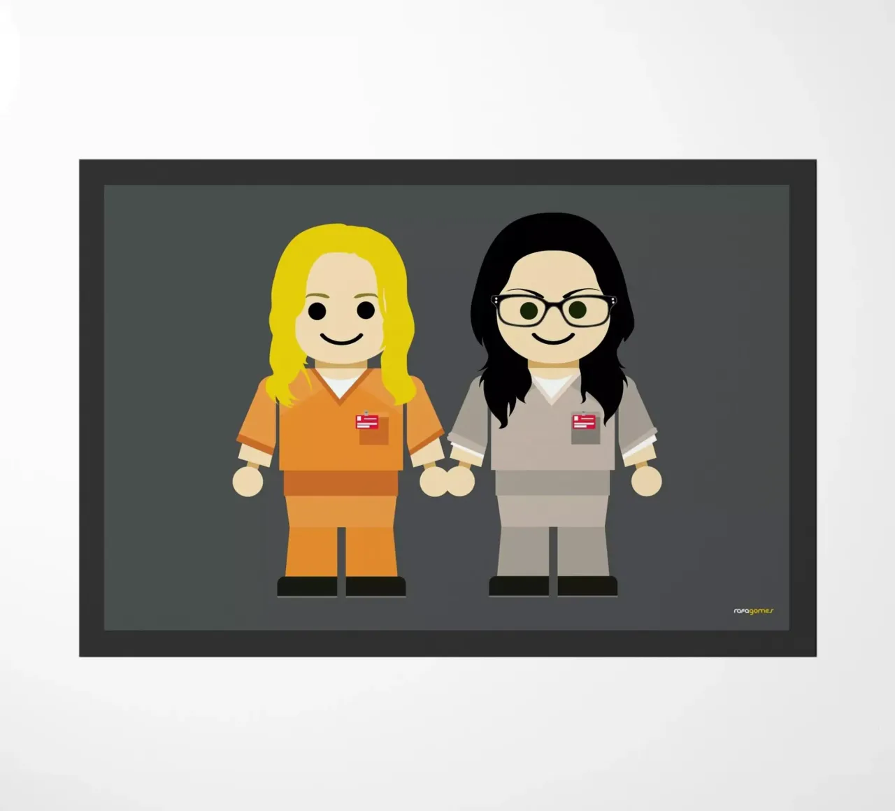 Piper and Alex Toy zerbino da Rafa Gomes