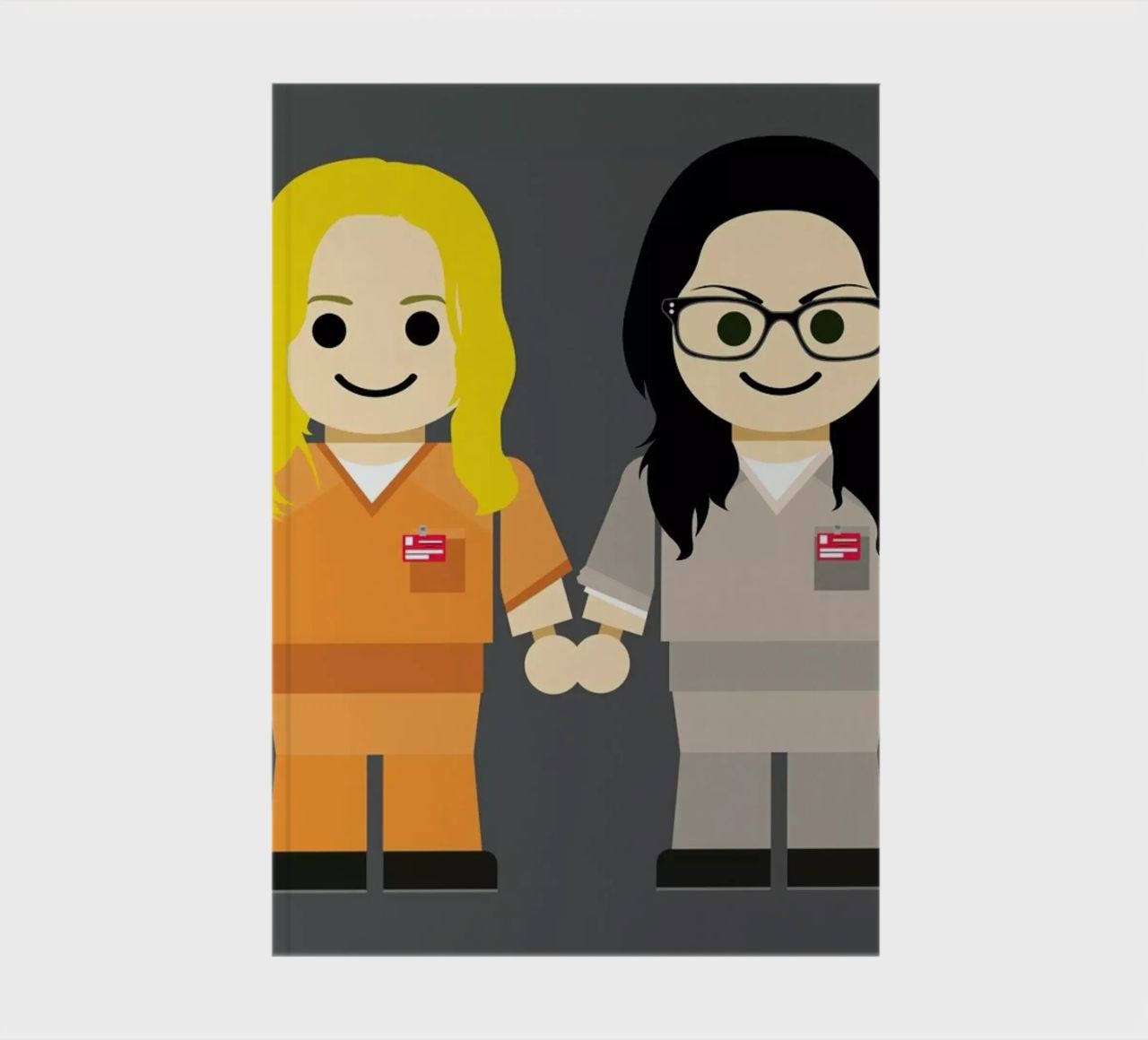 Piper and Alex Toy notebook by Rafa Gomes