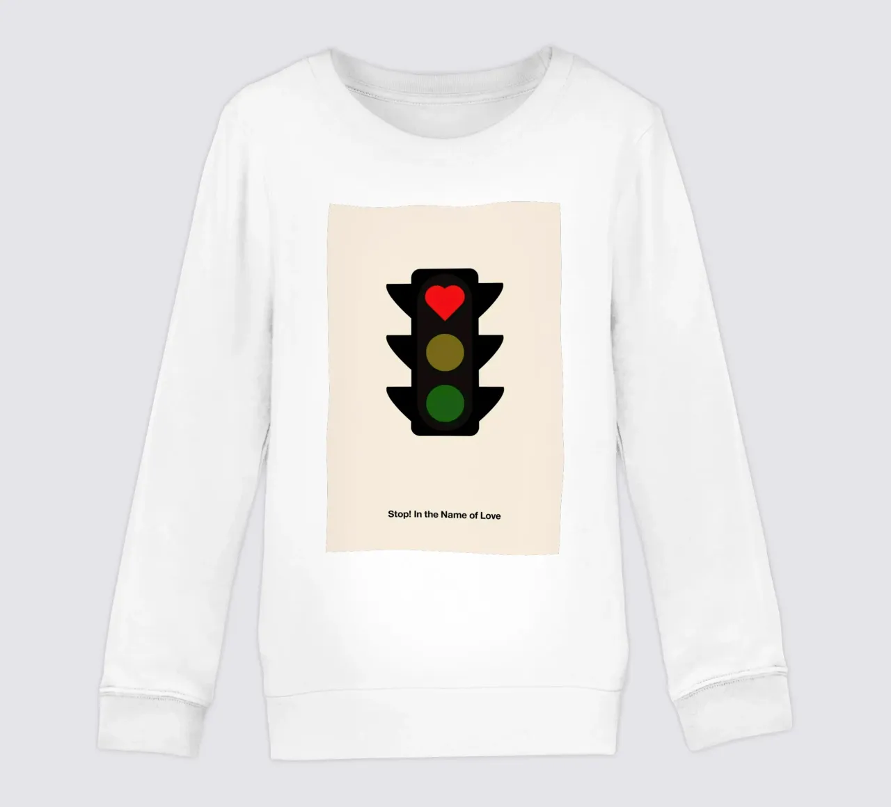 Stop! In the Name of Love felpa bambino da Viktor Hertz