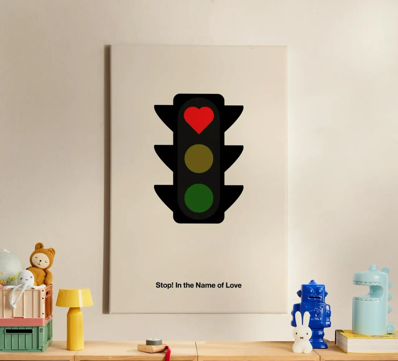 Stop! In the Name of Love tela da Viktor Hertz