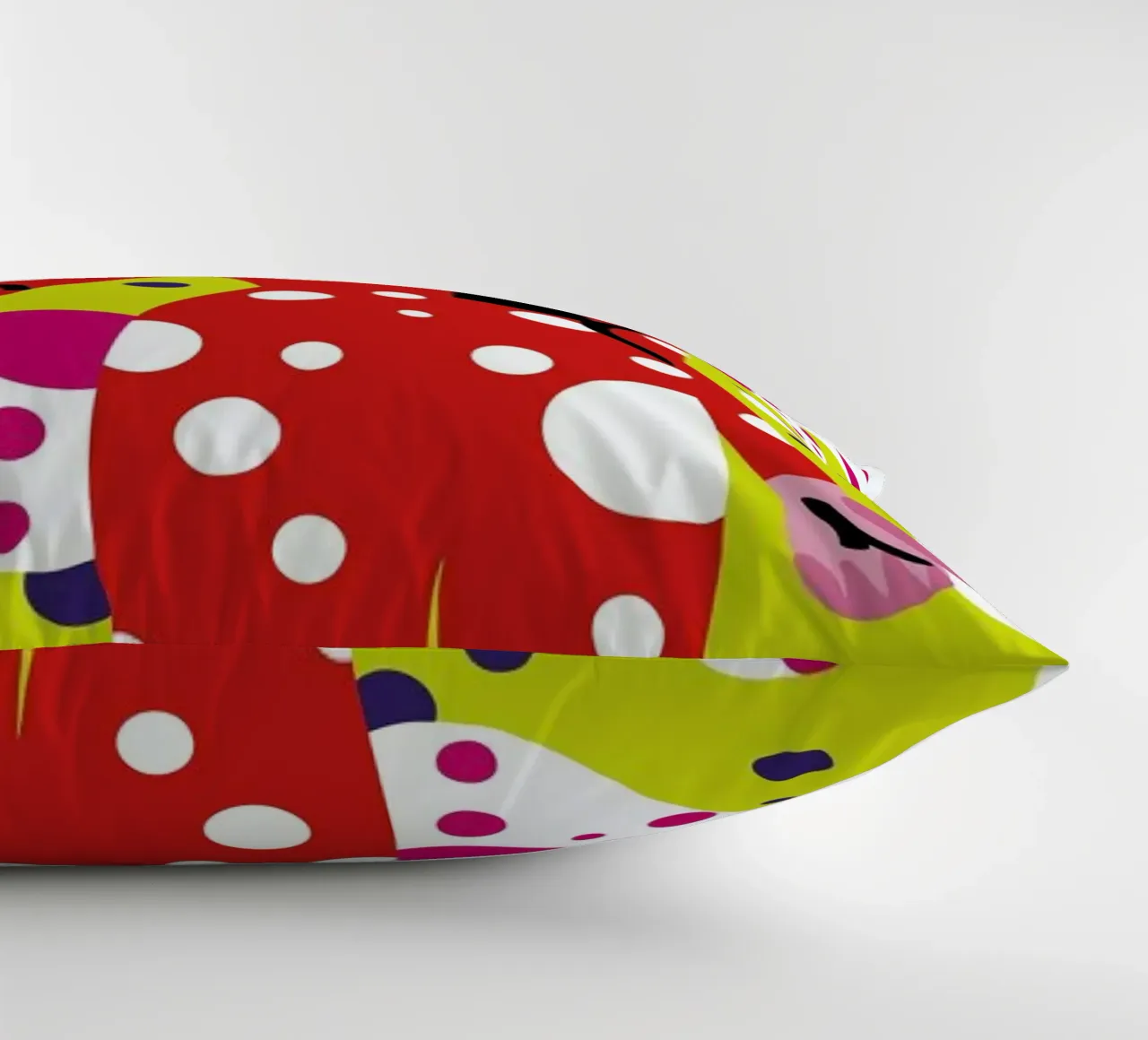 Kusama Print cuscino da Mariery Young