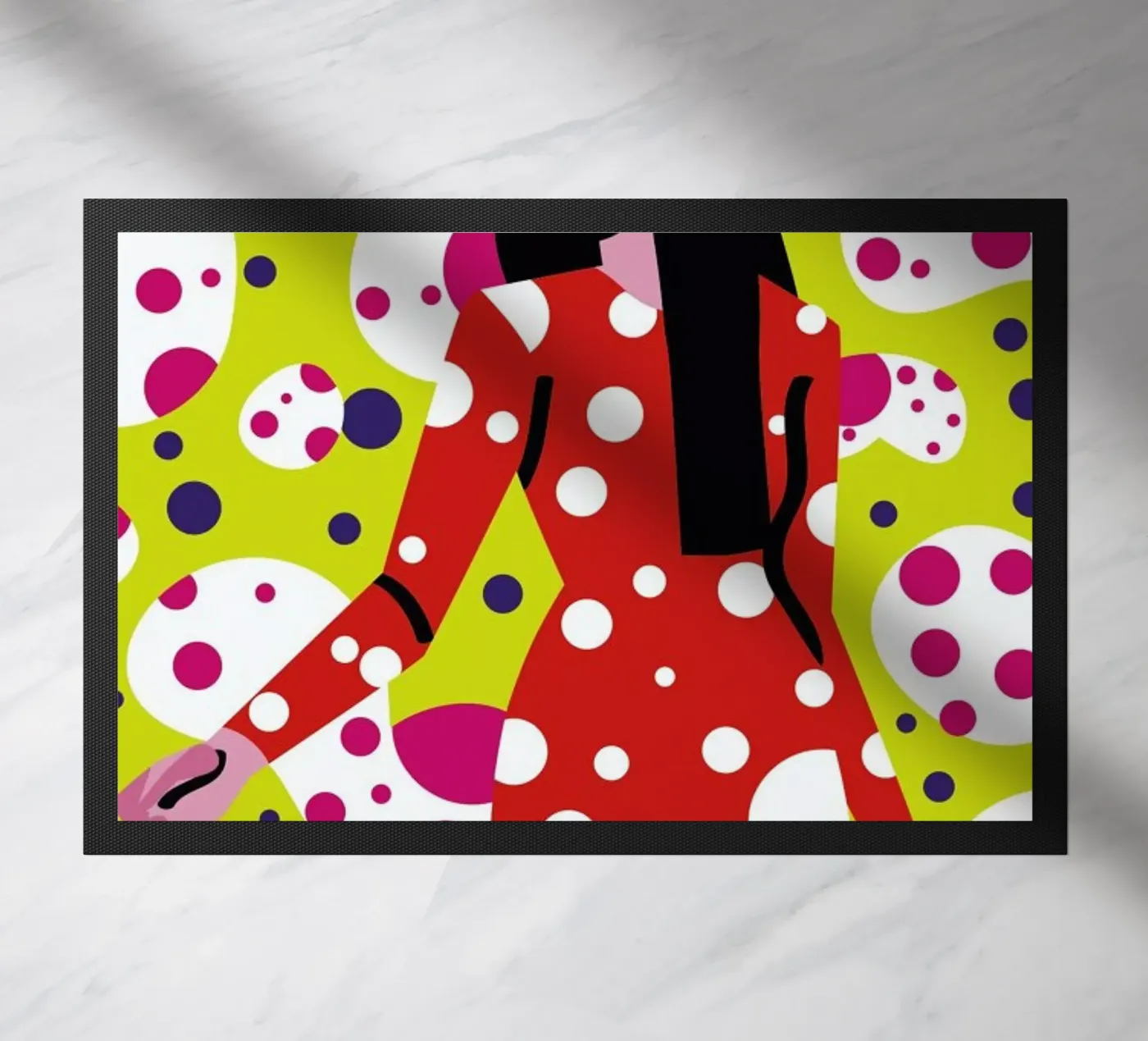 Kusama Print zerbino da Mariery Young